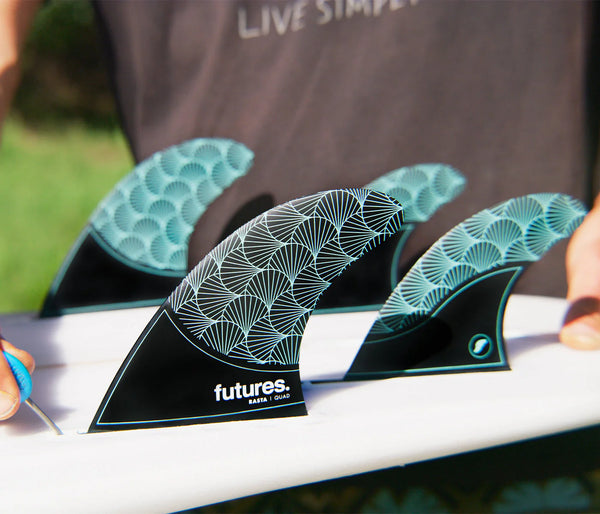 Rasta Quad Fin
